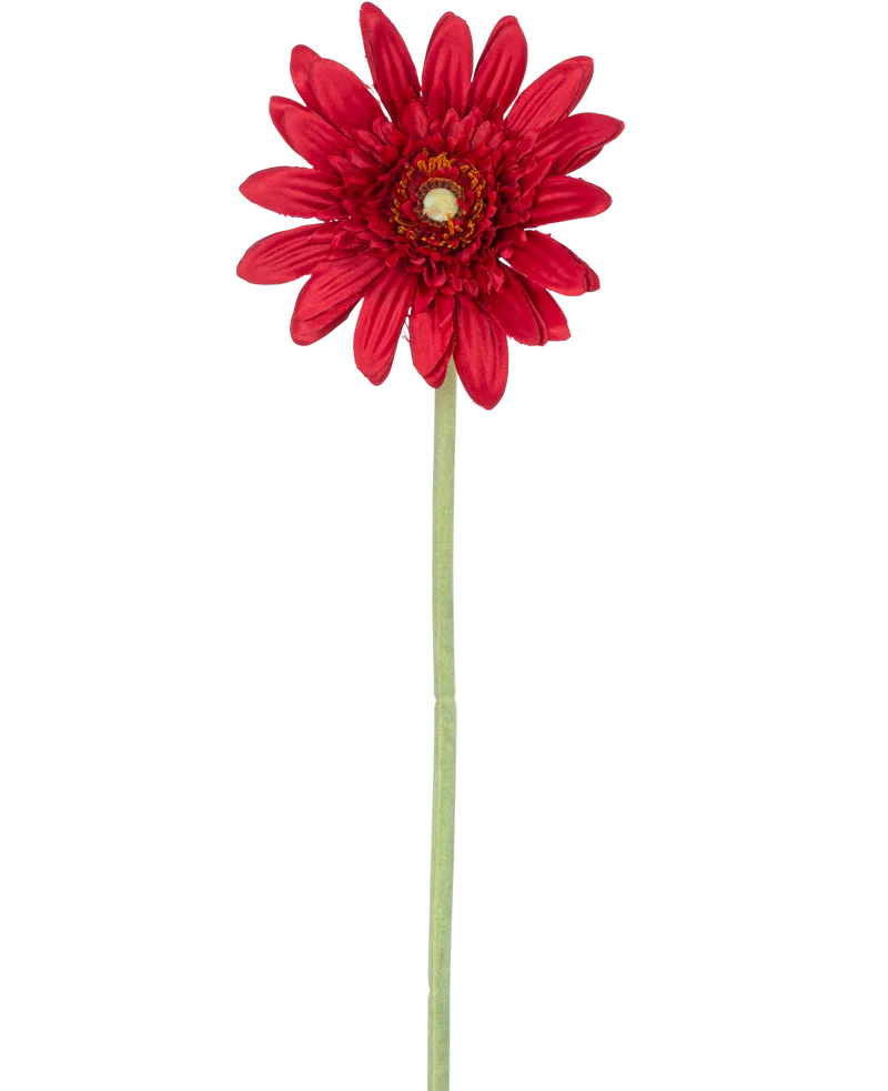 Künstliche Gerbera 53 cm rot