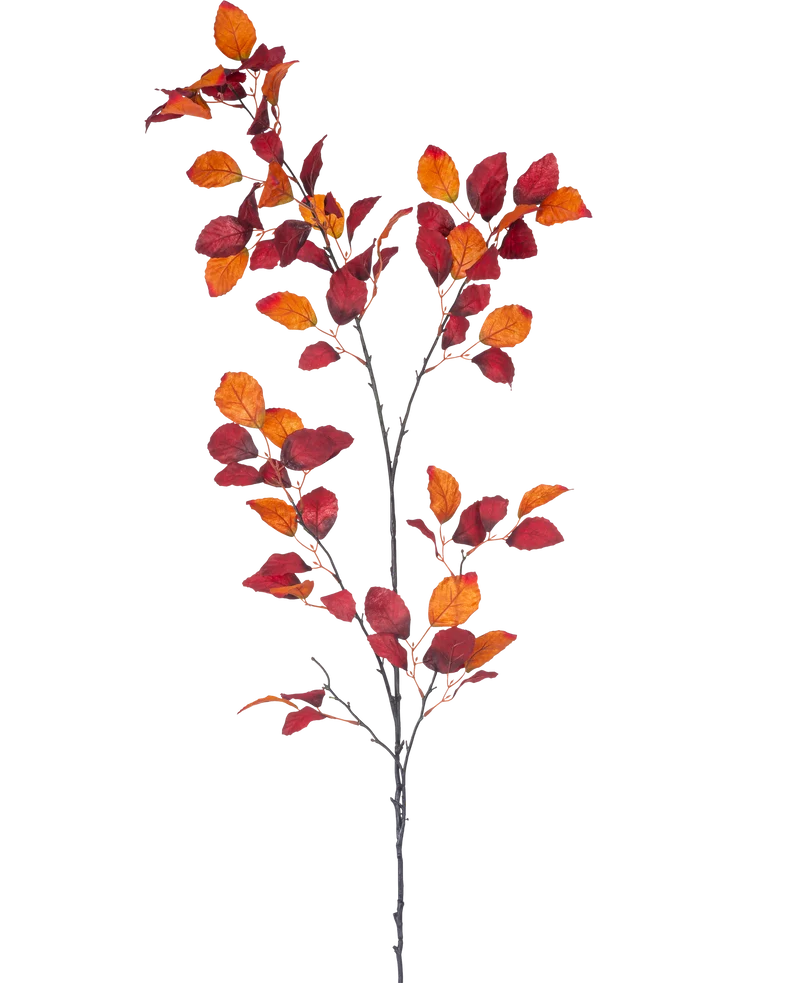 Künstlicher Zweig Rotbuche 156 cm rot