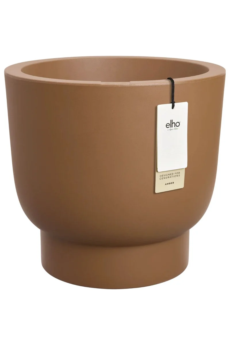 Blumentopf Elho Amber Grail 30 cm Karamell
