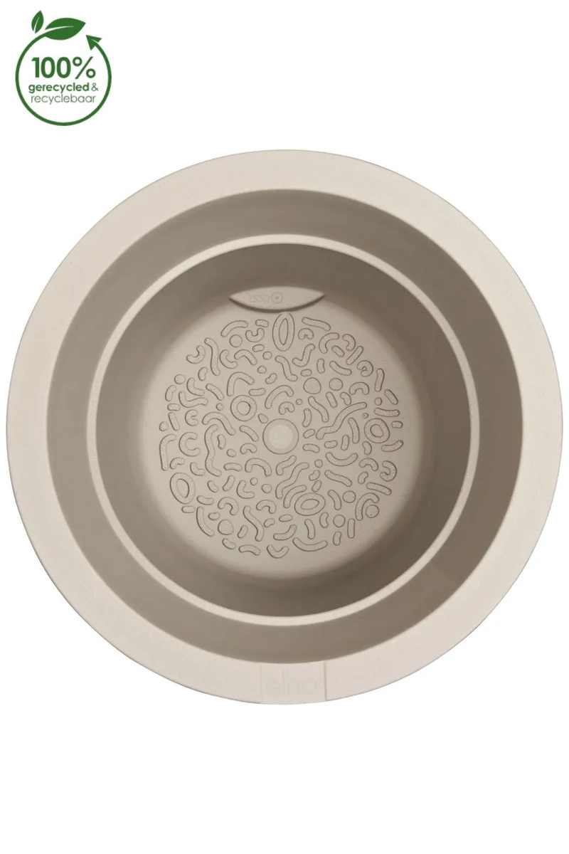 Blumentopf Elho Amber Grail 30 cm Balanced Beige