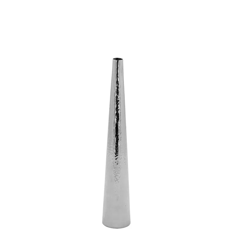 CUBA Vase silberfarben