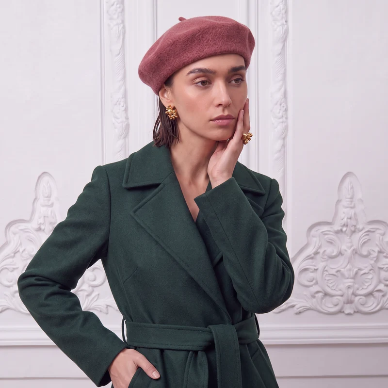 Traditionelles Frauen-Barett aus 100% Wolle | La Parisienne