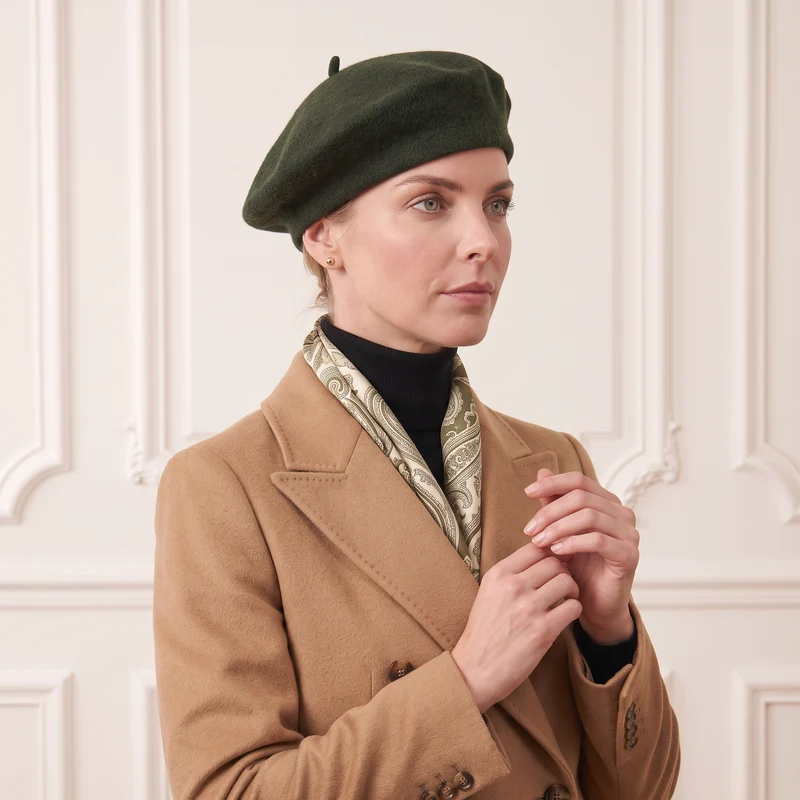Traditionelles Frauen-Barett aus 100% Wolle | La Parisienne