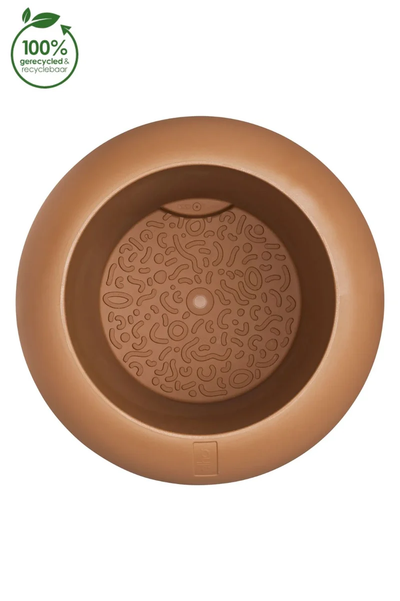 Blumentopf Elho Amber Roll High 58 cm Karamell