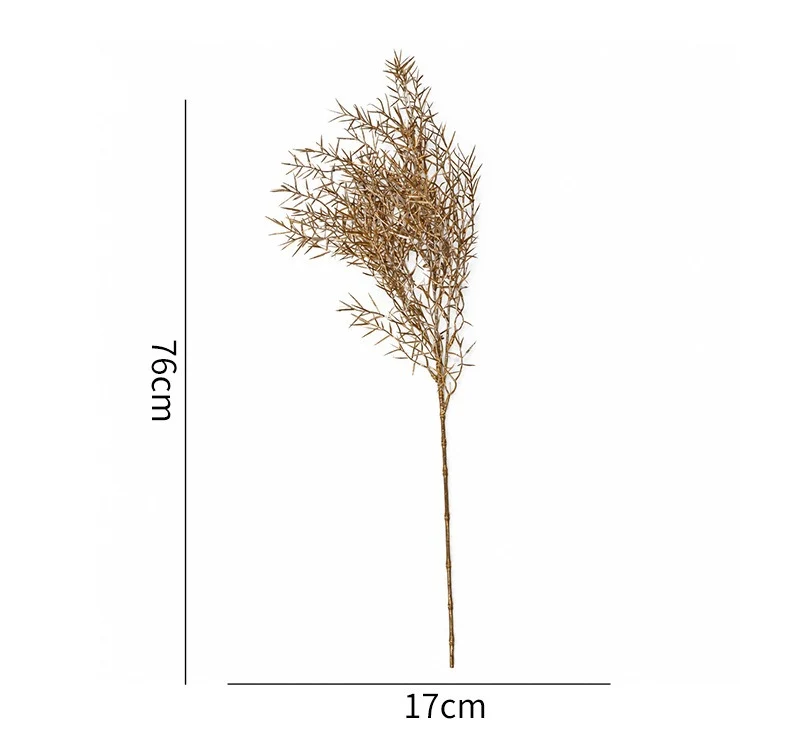 Künstlicher Rauhreif-Zweig, Einzelstamm, 71 cm, PE-Kunststoff, für Weihnachtsdekoration, Hochzeiten und Innendekor