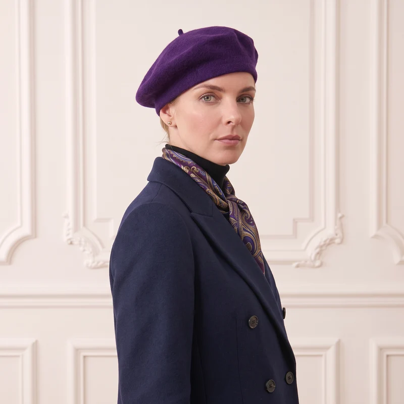 Traditionelles Frauen-Barett aus 100% Wolle | La Parisienne