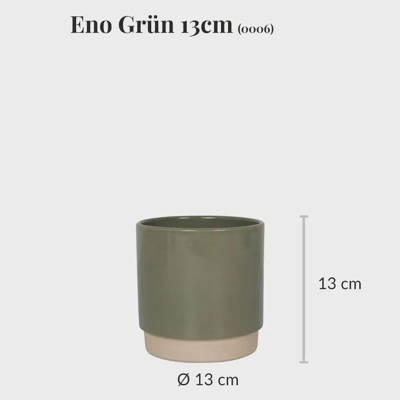 3er Übertopfset 1M 2S Grün