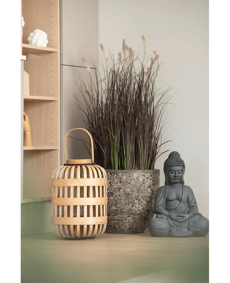 Kunstgras rups uiengras bonsai 100cm brandvertragend