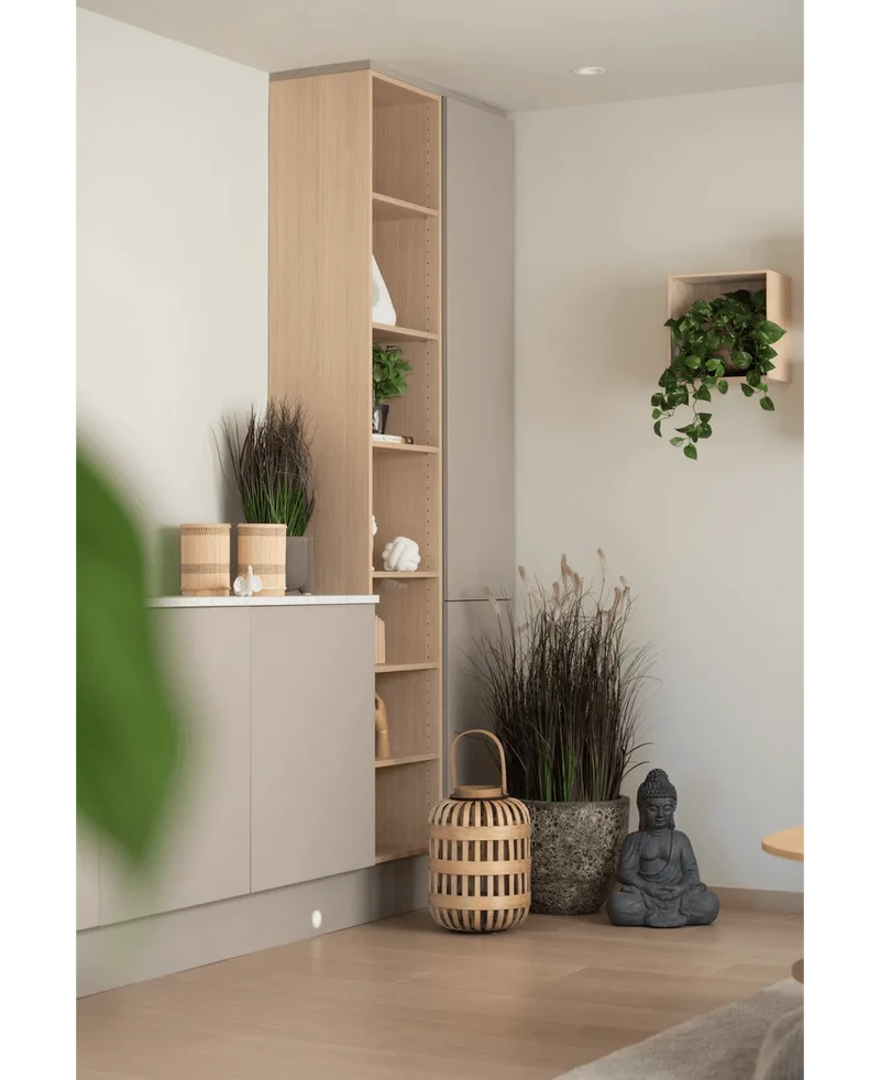 Kunstgras rups uiengras bonsai 100cm brandvertragend