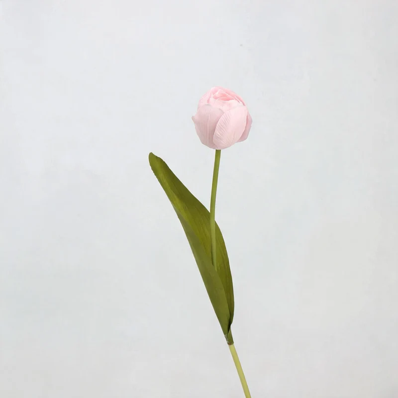 Künstliche Tulpe, Latex, 46 cm, einzeln, 6 Farben, für Hochzeiten, Geschäfte, Zuhause