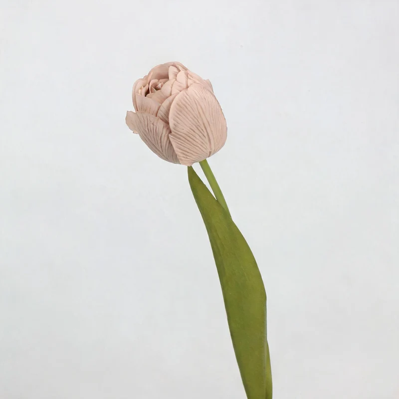 Künstliche Tulpe, Latex, 46 cm, einzeln, 6 Farben, für Hochzeiten, Geschäfte, Zuhause
