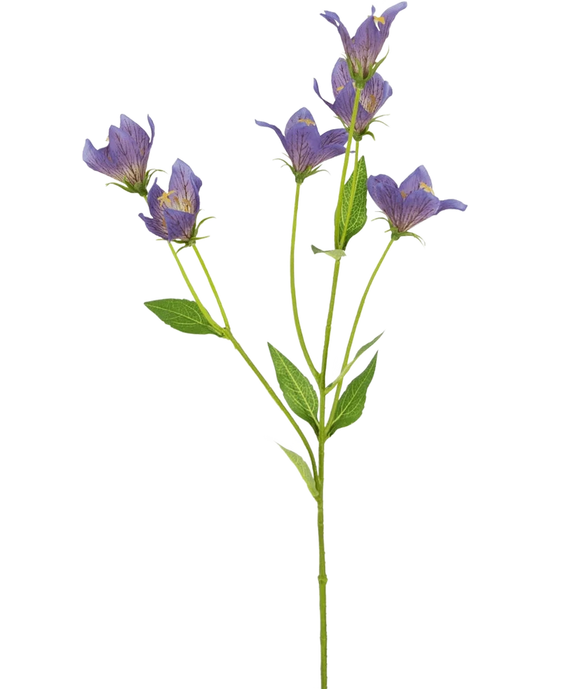 Künstliche Blume Gras Glocke 62 cm lila