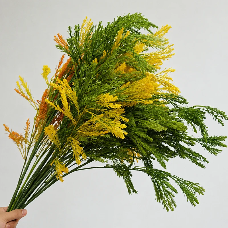 Künstliche Schefflera Pflanze 100 cm, PE/PVC, realistisch für Hochzeit, Dekoration, Büro, Zuhause – langlebig, pflegeleicht