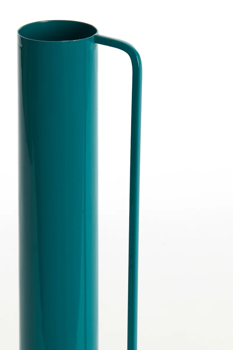 Vase Panzano 33x12 cm Smaragdgrün