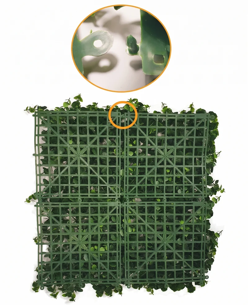 Kunsthaag Buxus oranje 50x50 cm UV