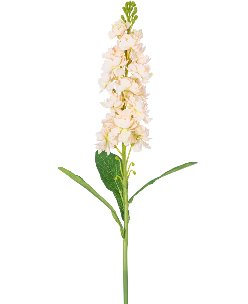 Kunstblume Violier 78 cm Creme