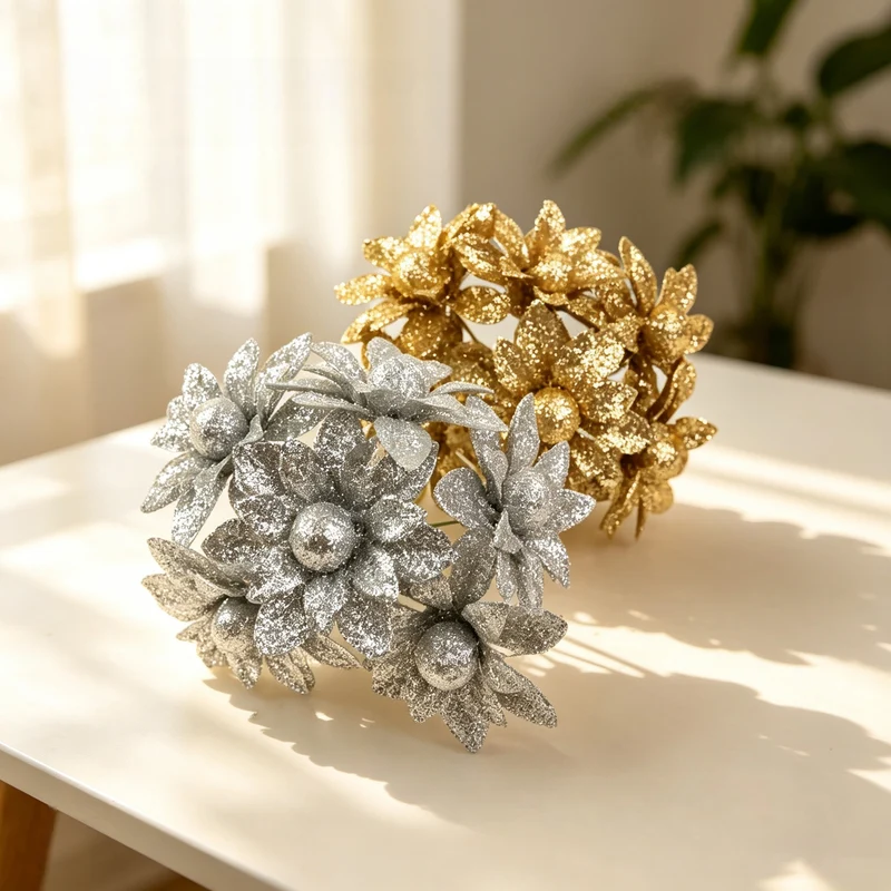 60 künstliche Wildblumenköpfe, 5 cm Durchmesser, Schaumstoff, für Hochzeiten, Dekoration, DIY-Projekte