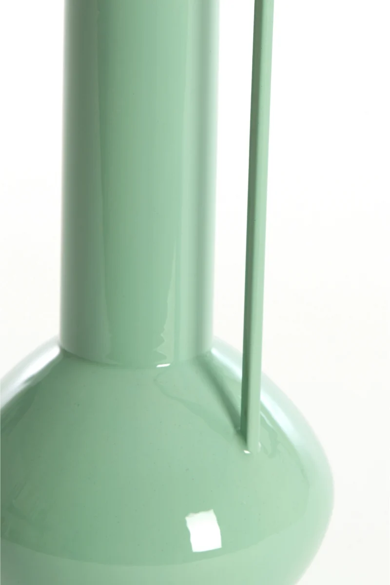 Vase Panzano 33 x 12 cm Mintgrün