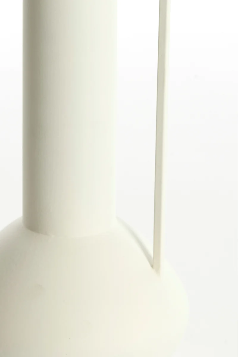 Vase Panzano 28 x 12 cm Creme