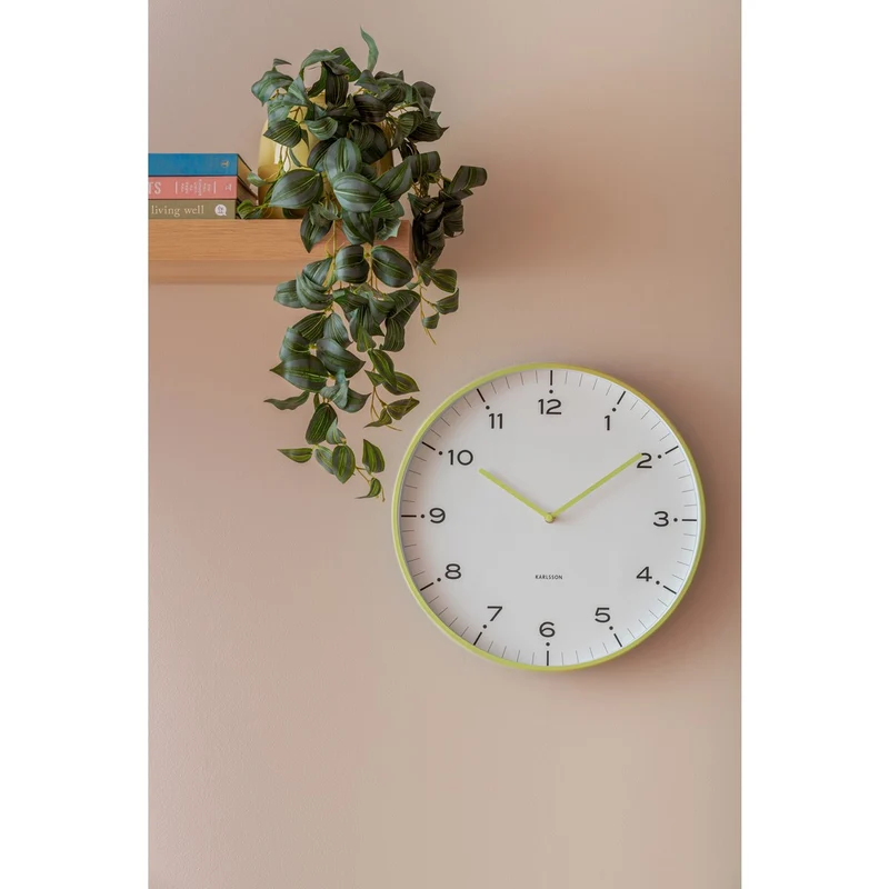 Wanduhr Zirkusringe