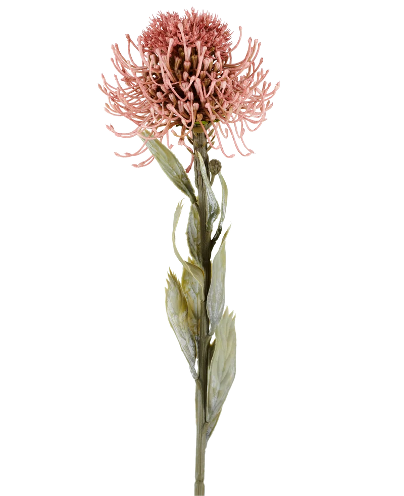 Künstliche Blume Protea 60 cm alt rosa
