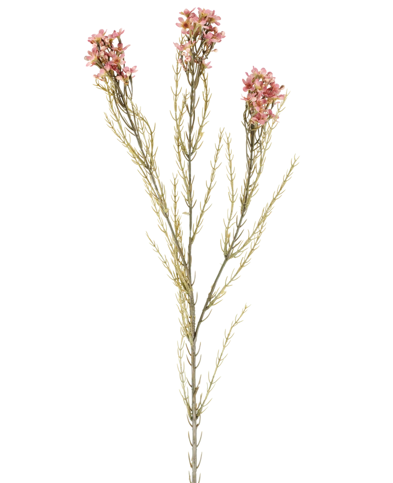 Künstliche Blume Wax 78 cm alt rosa