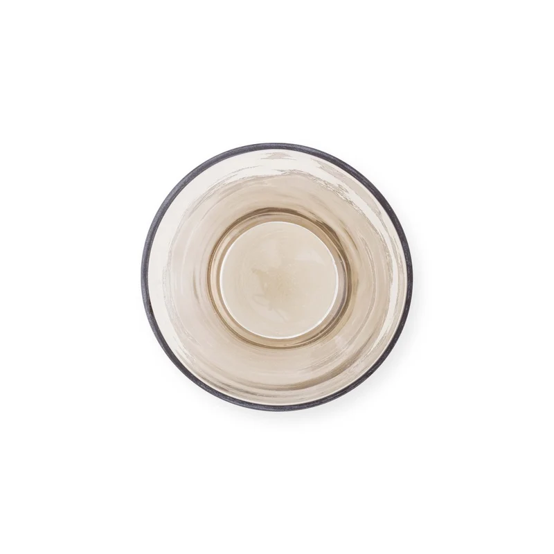 Trompetenvase 'Myrrhe Sand', mundgeblasenes Glas, klein