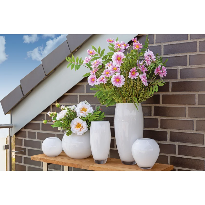 MOON Vase weiß