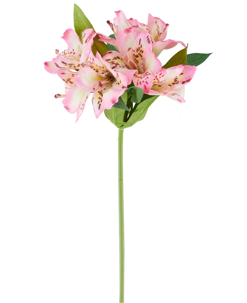 Künstliche Blume Alstroemeria 47 cm rosa/creme
