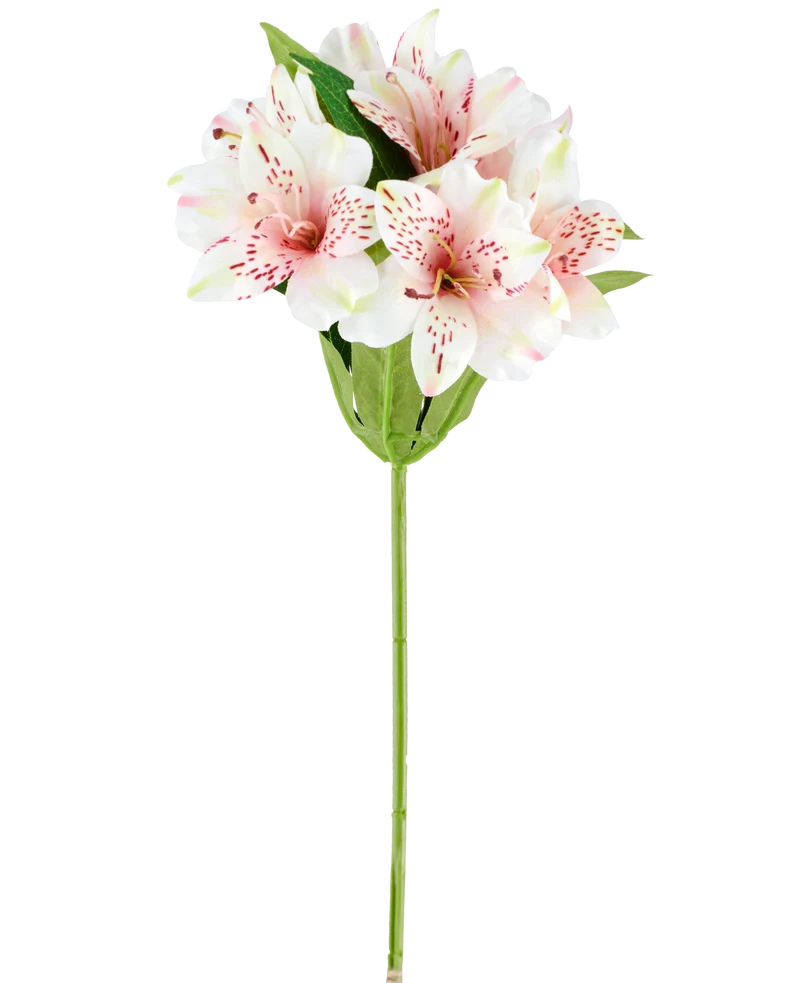 Künstliche Blume Alstroemeria 47 cm rosa/creme