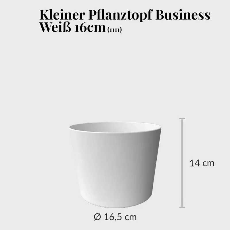 Kleiner Pflanztopf Klassik Business