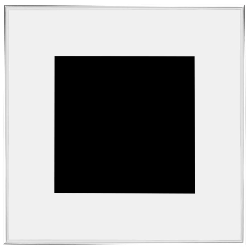 KIM Bilderrahmen 10x10 cm silberfarben