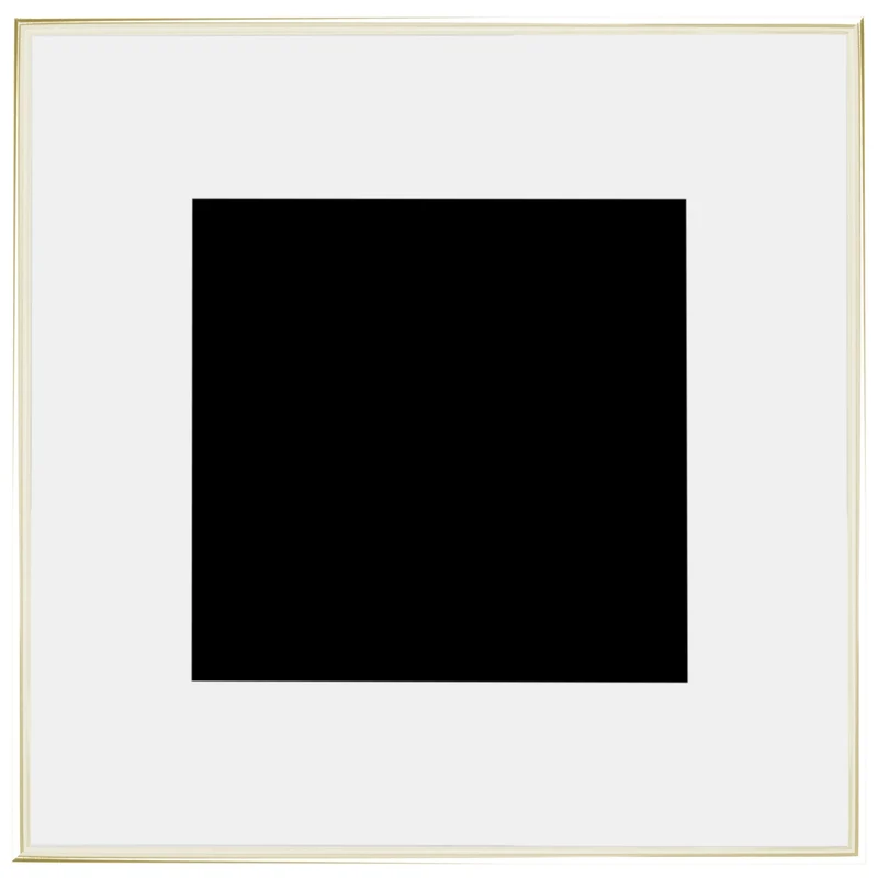 KIM Bilderrahmen 10x10 cm goldfarben