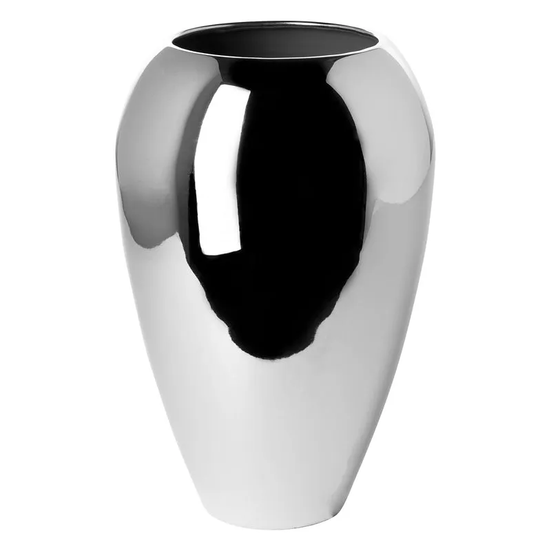 MALANA Vase silberfarben