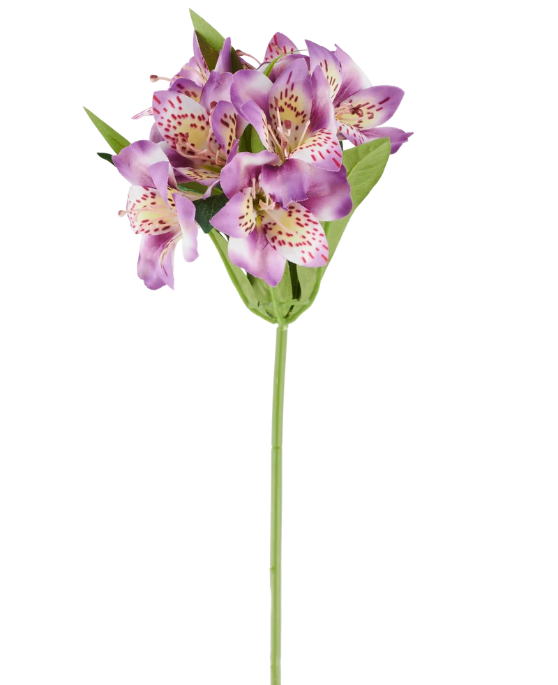 Künstliche Blume Alstroemeria 47 cm flieder