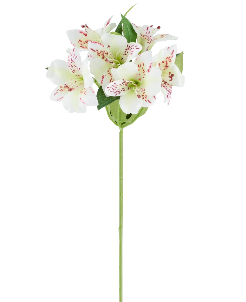 Künstliche Blume Alstroemeria 47 cm creme