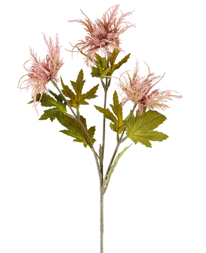 Künstliche Blume Armeria maritima 67 cm alt rosa