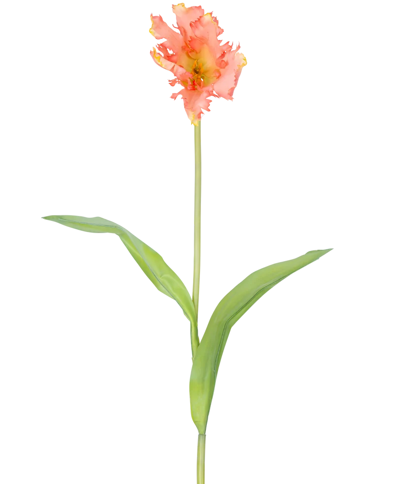 Künstliche Blume Französisch Sittich Tulpe 76 cm Koralle