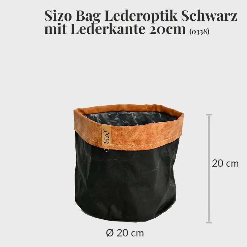 Sizo Bag Lederoptik 20cm