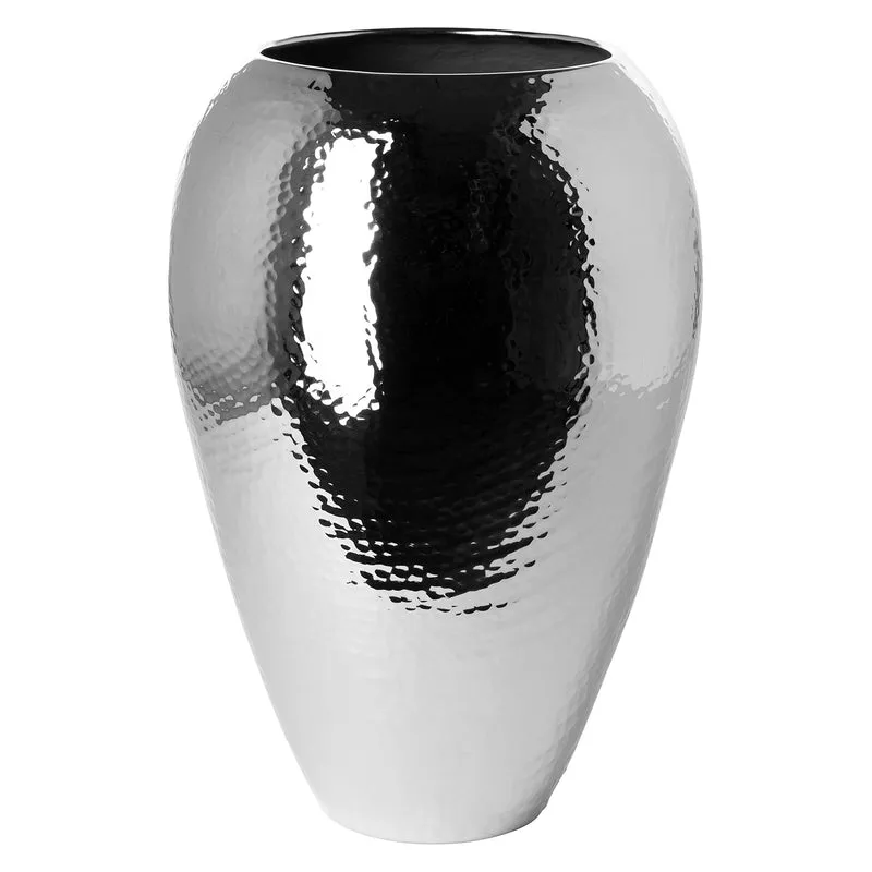 MALANA Vase silberfarben