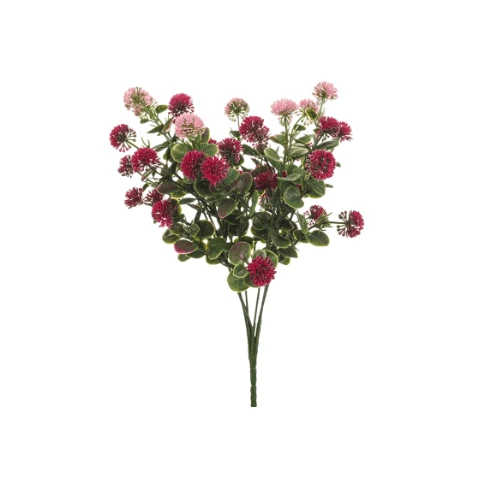 Bellis kunstplant roze mix UV 36 cm