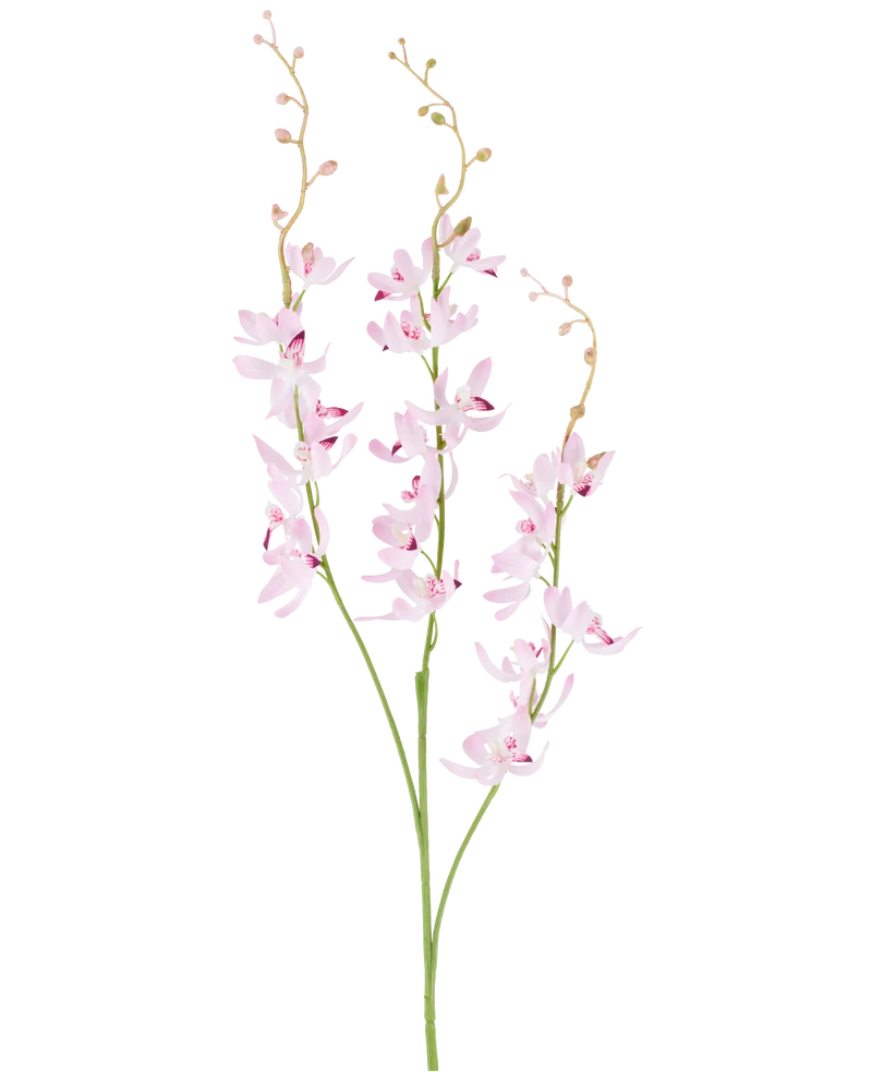 Künstliche Blume Cymbidium 95 cm lila