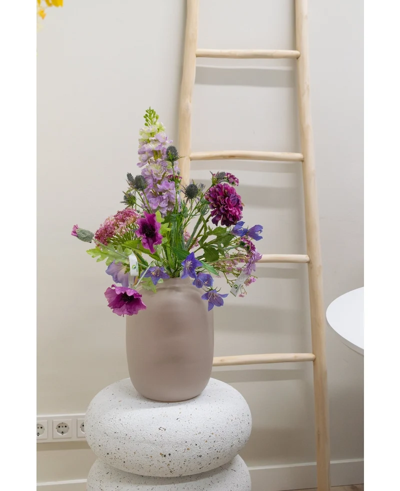 Kunstbloem Grasklokje 62 cm paars