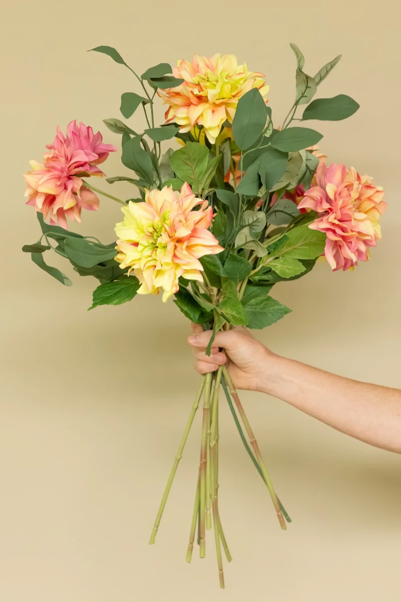 Kunstblumenstrauß Dazzling Dahlia’s