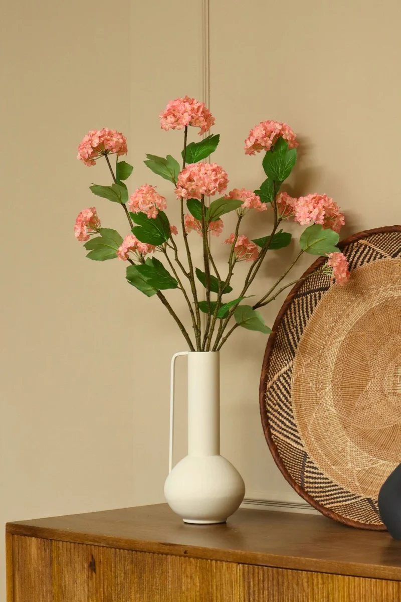 Kunstblumenstrauß Viburnum Vibes Pink
