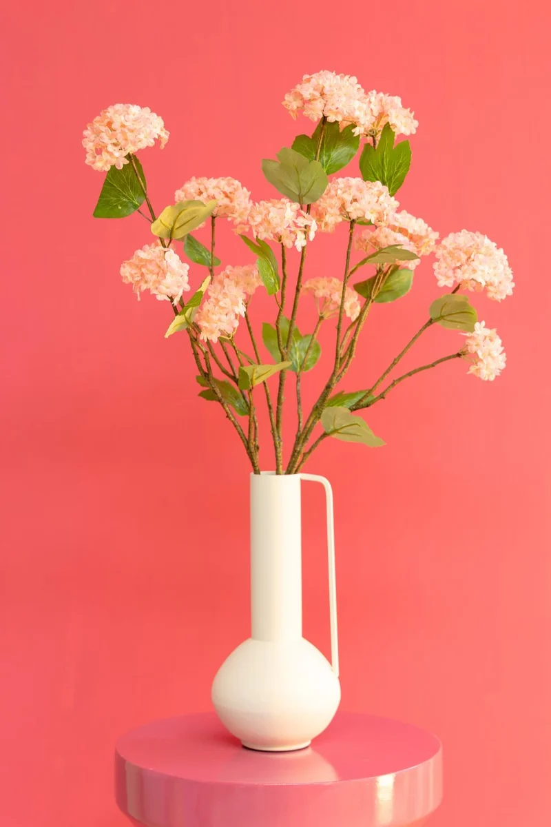 Kunstblumenstrauß Viburnum Vibes Pink