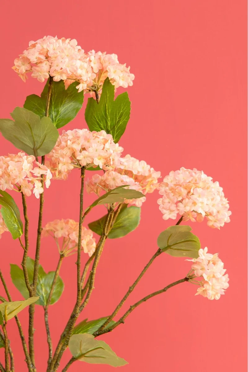 Kunstblumenstrauß Viburnum Vibes Pink