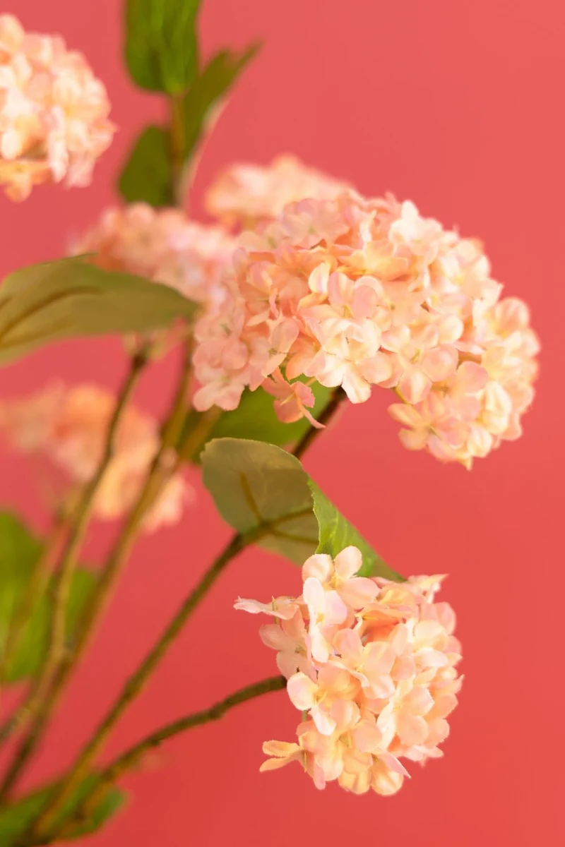 Kunstblumenstrauß Viburnum Vibes Pink