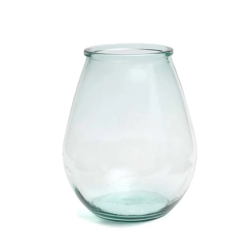 Qiezi-Vase in Blau, Größe M