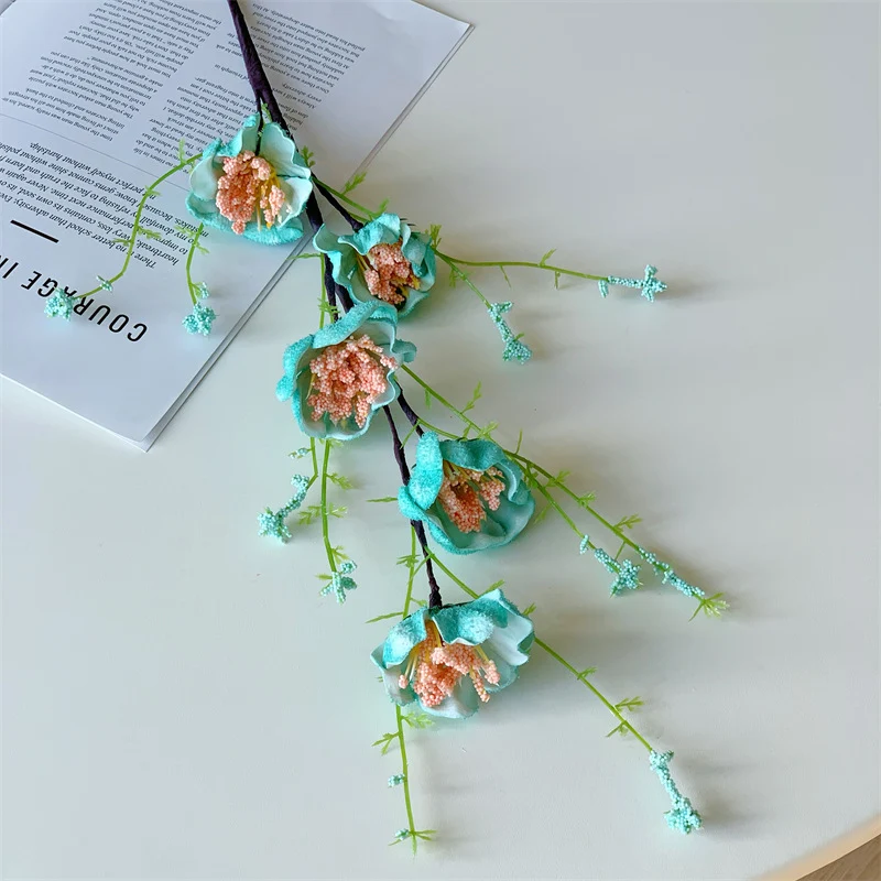 Schleierkraut Kunstblume aus Schaum, 63 cm, rosa, für Hochzeitsdeko, Wohnaccessoires, Tischarrangements